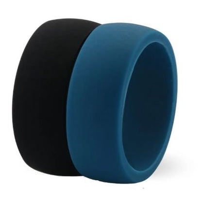 DeBest - Wedding Soft Silicone Rings - 10-Piece - F