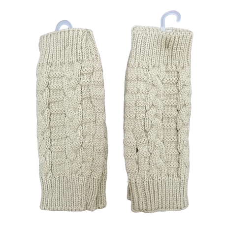 2 Piece Arm Warmers - Brown