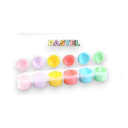 Motarro Tempera Set Paint - 6x15ml (Pastel)