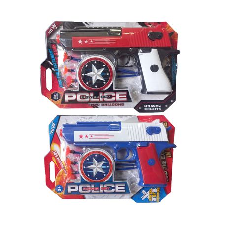 Police Power Gun Set - 2 Pack