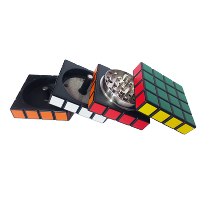 Herb Grinder Rubik's Cube Design