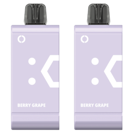 Elf Bar 18000 Puffs Rechargeable Pod 50mg - Berry Grape - 2 Pack