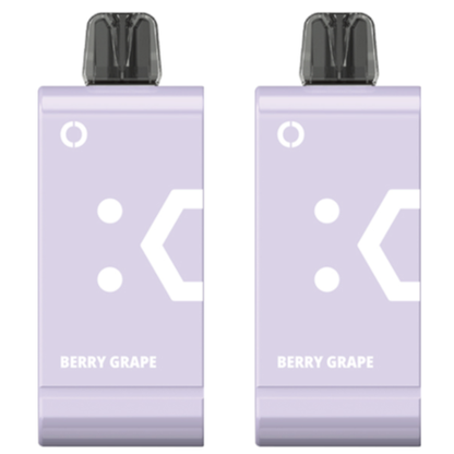 Elf Bar 18000 Puffs Rechargeable Pod 50mg - Berry Grape - 2 Pack
