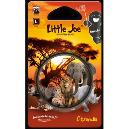 Little Joe Scented Band Insect Repellent - 2 Pack Large Black