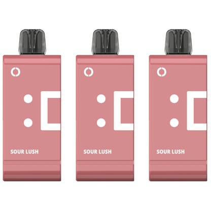 Elf Bar 18000 Puffs Rechargeable Pod 50mg - Sour Lush - 3 Pack