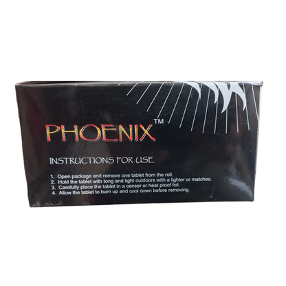 Phoenix Quick-lite 38mm Hookah Hubbly Bubbly Coals - 80 Piece