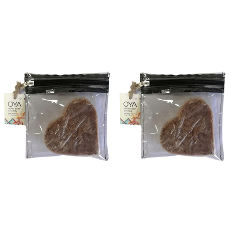 Oya Heart Soap Large - Serendipity 2 Pack