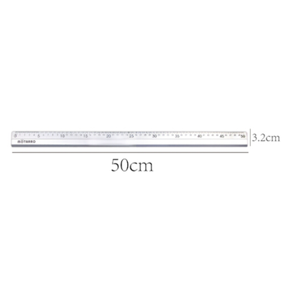 Motarro Aluminium Ruler 30cm - 30cm