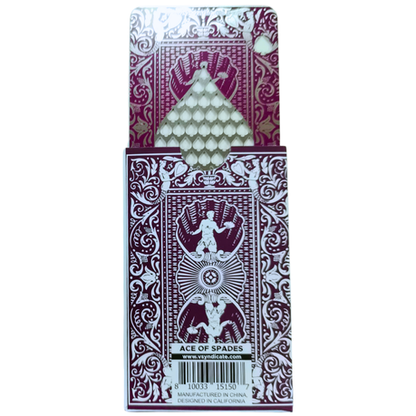 V-Syndicate Metal Business Card Grinder - Ace Of Spades