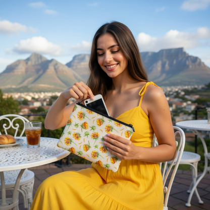 Cosmetic Bag - Sunflower