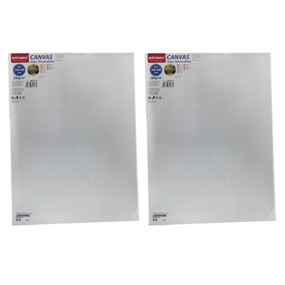 Motarro - Canvas Stretch - 2 Pack - 30x40cm
