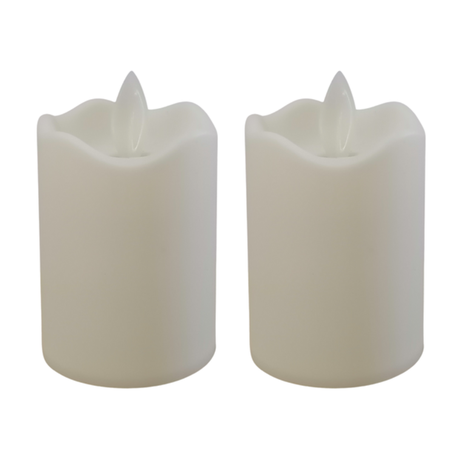 Battery Operated LED Candle 7cm 2 Pack
