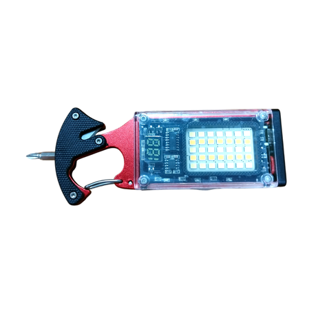 Portable Ignition Camping Light & Multi-tool - Red
