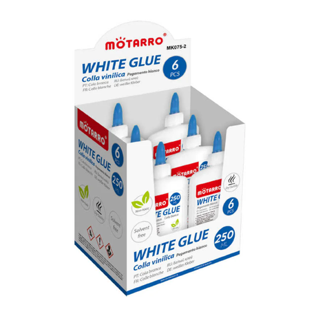 Motarro - White Glue 250 ml x 6