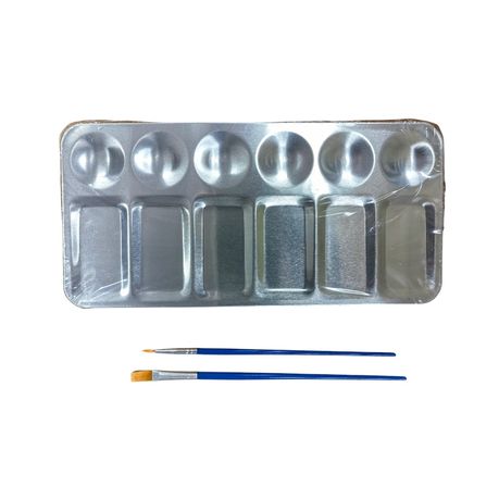 Motarro - Paint Palette - 12 Grid Metallic