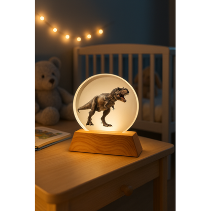 3D Creative Lamp - T-Rex Illuminated Art Light