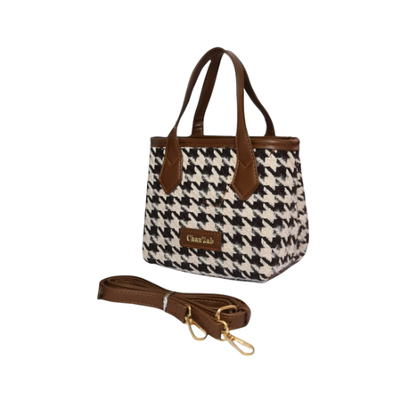 Compact Women's Handbag for Daily Essentials - Black
