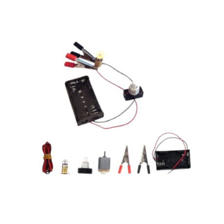 Motarro Didactic Electric Kit 8 Piece Basic Circuit Learning Set