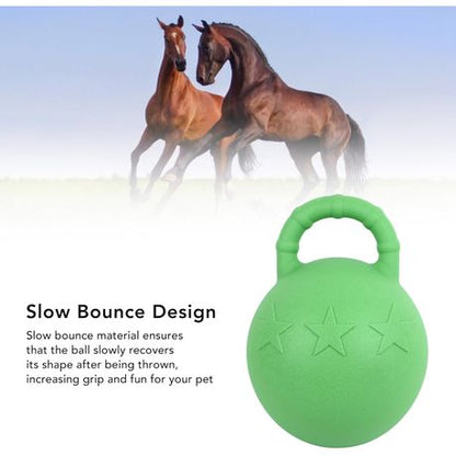 Horse Play EVA Ball with Handle - Purple