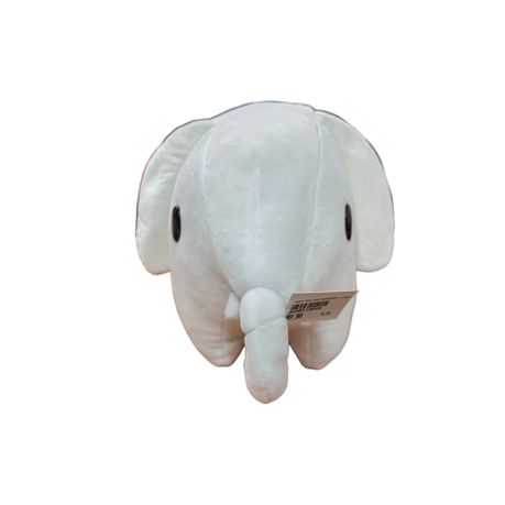 Soft Toy White Elephant - 30cm