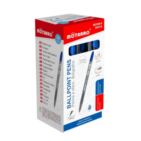 Motarro Ballpoint Pen 1.0mm - 50PCS - Black