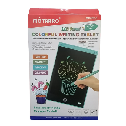 Motarro LCD Writing Tablet 12 Inches - Pink