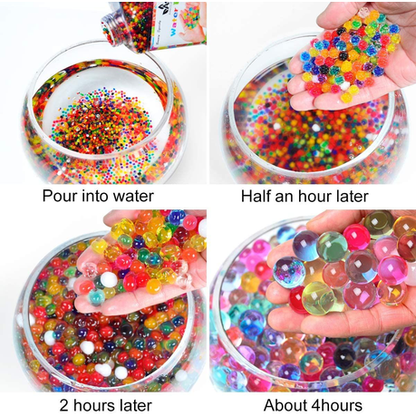 Growing Water Crystal Beads - 10 Pack - Colorful