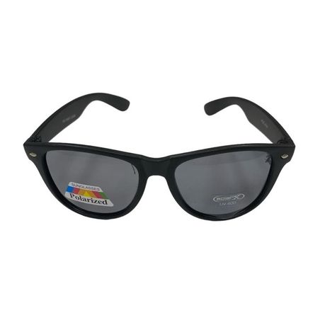Solar X Polarized Wayfarer Sunglasses Classic Black UV400