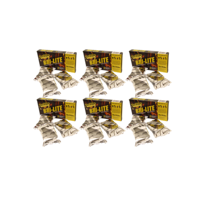 Bri-Lite Individually Wrapped Fire Lighters - 6 Pack - 3 Piece