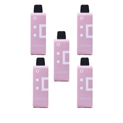Elf Bar 9000 Puffs Rechargeable Pod 50mg - Cherry Strazz - 5 Pack