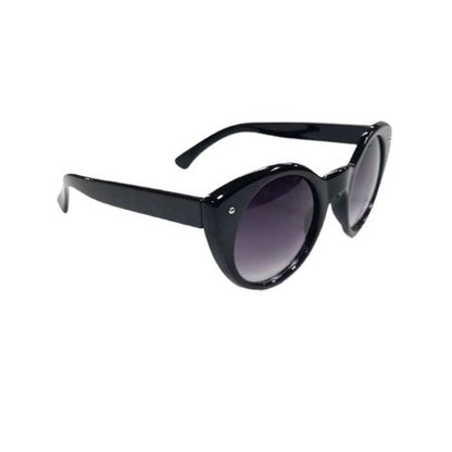Solar X Cat-Eye Classic Sunglasses Gradient Lens UV400 - Matte Black