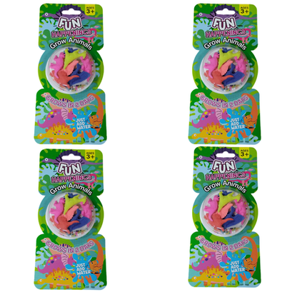 Growing Water Animals - 4 Pack Dinosaurs