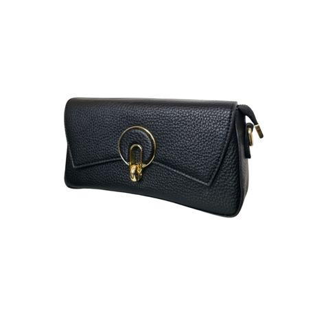 Ladies Bag - Strap Included - 13×24cm - Black