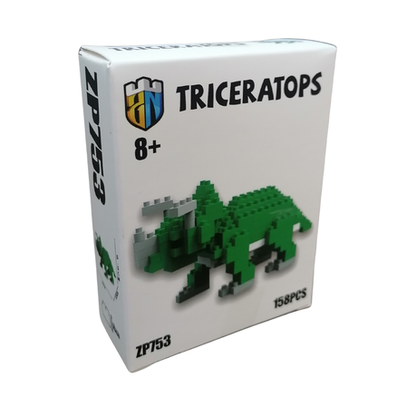 DIY Blocks Triceratops 158 Pieces