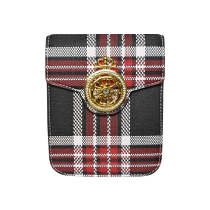 Ladies Bag - Strap Included - 18×13.5cm - Red And Black