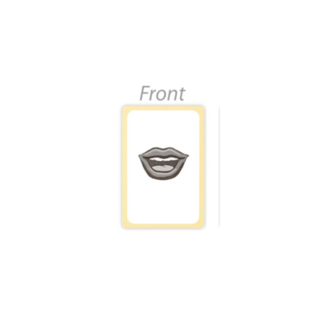 Motarro Flash Cards 36 Sheets - Shapes