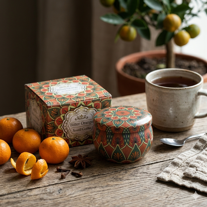 Artisan Soy Wax Scented Tin Candle - Lime Citrus