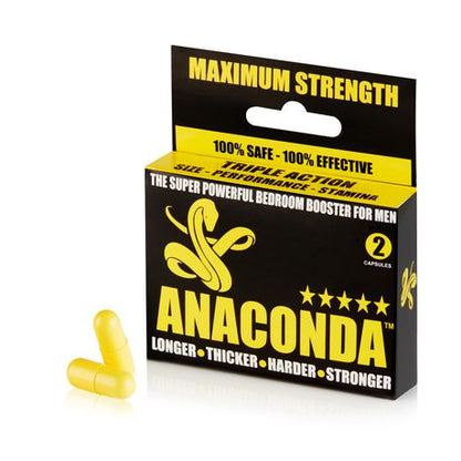 40 Capsules Shipper - Anaconda - Bedroom Booster -  (2 Capsules x 20 Packs)