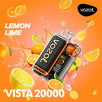Vozol Vista 20000 Puff Disposable Vape - Lemon Lime - 50mg