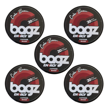 Bagz - Energy Caffeine Slim E-Bagz - 5-Pack - Cola Boom