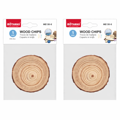 Motarro Wooden Chips - 2 Pack - 130/140mm