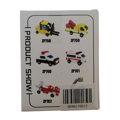 DIY Blocks Police Car 128-piece