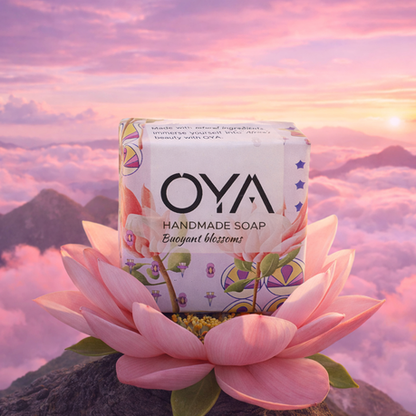 OYA - Homemade Soap - 50 Gram Bar - Buoyant Blossoms