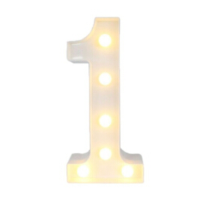 Motarro Led Numbers Light 22cm - 2 Pack - White Number 8