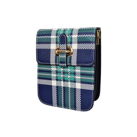 Ladies Bag - Strap Included - 18×13.5cm - Blue And Green