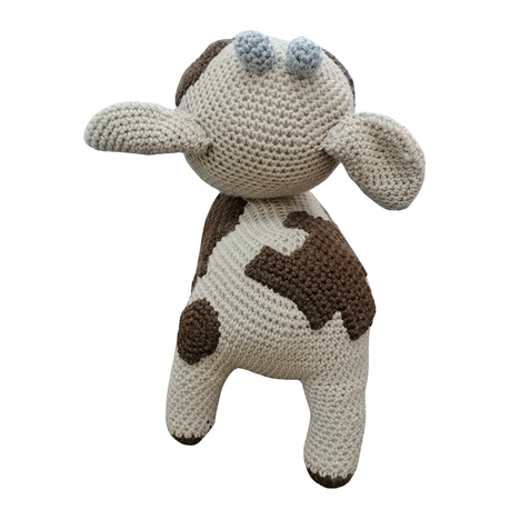 Cow Wool Knit - White