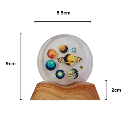 3D Creative Lamp - Planets Illuminated Art Light