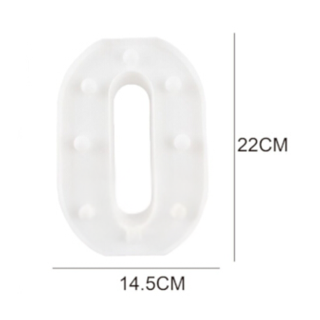 Motarro Led Numbers Light 22cm - Number 1