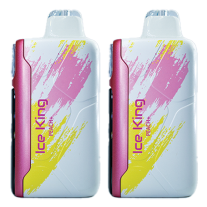 Elf Bar 25000 Puffs Disposable Vape - Ice King - Peach + - 2 Pack