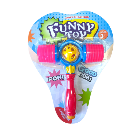 Funny Squeaky Hammer Rattle - 2 Pack